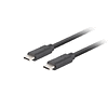 kabel-lanberg-usb-c-mm-3-1-gen-2-cable-1m-10gbs-pd100w-black