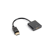 adapter-lanberg-adapter-display-port-m-hdmi-f-10cm-cable