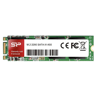 Solid State Drive (SSD) SILICON POWER A55, M.2 2280, 256 GB, SATA