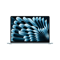 Apple MacBook Air 15.3: Apple M5 chip with 10-core CPU and 10-core GPU, 24GB, 1TB SSD - Sky Blue