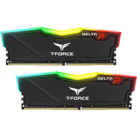 Памет Team Group T-Force Delta RGB Black DDR4 - 16GB (2x8GB) 3600MHz CL18-22-22-42 1.35V