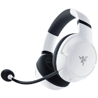 Razer Kaira X for Xbox - White, Gaming Headset, TriForce 50mm Drivers, HyperClear Cardioid Mic, Flowknit memory foam ear Cushions, 3.5mm Connection, On-earcup audio controls