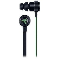Razer Hammerhead Bluetooth, microphone and in-line remote, Bluetooth wireless range : 10 m, Battery life : Up to 8 hours, Charge time : Up to 2 hours, 10 mm with Neodymium magnets,