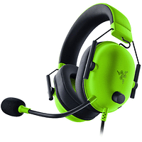 Razer BlackShark V2 X - Green, 12 Hz – 28 KHz Frequency Response, 32 Ω (1 kHz) Impedance, Razer TriForce Driver, Breathable memory foam, Advanced passive noise cancellation, Analog 3.5 mm