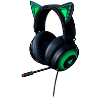 Razer Kraken Kitty Edition, Black, Gaming Headset, 50 mm Custom Tuned Drivers, Cooling Gel-Infused Cushions, 32 Ω (1 kHz) impedance, 20 Hz – 20 kHz Frequency Response, Retractable