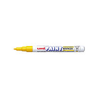 Paint маркер Uni PX-21 Объл връх Златист 