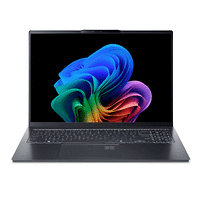 Acer Swift GO 16, SFG16-61-R418, AMD Ryzen 7 350 with AI (Up to 5.0GHz, 16MB), 16” WUXGA+ OLED 120Hz, Adobe&amp;DCI-P3 100%, 1*32GB DDR5, 1024GB PCIe NVMe SSD, AMD Radeon 860M, QHD IR cam, WIFI7+BT, W