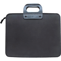 ЧАНТА ЗА ДОКУМЕНТИ 2 ПРЕГРАДИ ЕКО КОЖА ЧЕРНА