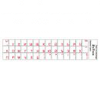 Букви за клавиатура - Кирилизация, Прозрачни