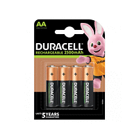 Акумулаторна Батерия R6 AA 2500mAh NiMH 1 брой Duracell