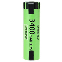 Батерия 3.7V, 3400 mAh, 18650 с пластини за запояване