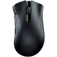 Razer DeathAdder V2 X HyperSpeed, HyperSpeed Wireless, 14 000 DPI Optical Sensor, 2nd-gen Razer Mechanical Mouse Switches, 100% PTFE mouse-feet, Up to 235 hours of battery life (2.4GHz),