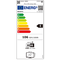 Sony K-75XR35M2 75" 4K HDR TV BRAVIA 3 II ,Direct LED , XR Processor , Triluminos PRO, Live Colour , Dynamic Contrast Enhancer , 120 Hz ,X-Balanced Speaker,Dolby Atmos, 4xHDMI, 2xUSB, Android TV,