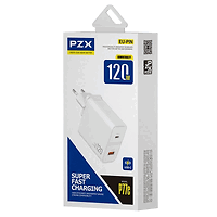 Зарядно устройство PZX P77e, USB A+C port 5V/3A, 9V/3A, 12V/3A,15V/3A, 20V/2.25A, 54W+QC