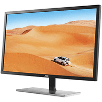 Monitor 31.5'' AOC Q3279VWFD8 Silver-Black IPS, 16:9, 2560x1440, 5ms, 250 cd/m2, 1200:1, D-Sub, DVI, HDMI, DP