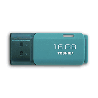 16GB Flash Drive Toshiba TOSHIBA USB HAYABUSA 2.0 AQUA