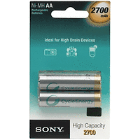 Батерия, Sony NHAAB2F Rechargeable 2*2700 1БРОЙ