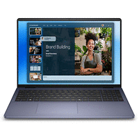 Dell 16 DC16251, Intel Core 7 150U (10 cores, up to 5.4 GHz), 16.0&quot; FHD+(1920x1200) AG 300nits, 16GB, 2x8GB, DDR5, 5200 MT/s, 512GB M.2 PCIe, Intel Graphics, Cam, FPR, Wi-Fi 6E, Backlit Kb, Win 1