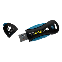 Флаш памет Corsair Voyager 3.0 16GB USB 3.0, Durable and Shock-Resistant, read-write: 200MBs, 25MBs