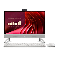 Dell 24 All-in-One EC24250, Intel Core 7 150U(12MB cache, 10 cores, up to 5.4 GHz), 23.8&quot; FHD (1920x1080) AG Touch WVA, 16GB, 2x8GB, DDR5, 5200 MT/s, 1TB M.2 PCIe SSD, Intel Graphics, Triangle St