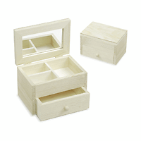 BOX "JEWELRY" 13x8.7cm  - Дървена кутия - бижутерка