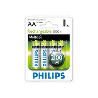 PHILIPS Rechargeable презареждаща батерия AA 2100 mAh 1 брой