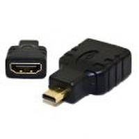 Преходник HDMI/F - DVI24+1(5)/M, Черен