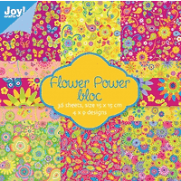 Дизайн блок JOY Flower  36л.15х15см 6011/0016