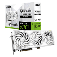Asus TUF Gaming GeForce RTX 5070 Ti 16GB GDDR7 OC White BTF