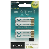 Батерия, Sony NHAAAB4K Rechargeable 4*800 BLUE 1брой