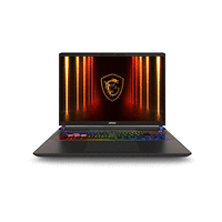 MSI Vector 16 HX AI A2XWHG, Intel Core Ultra 7 255HX (20C/20T, up to 5.2GHz, 30MB), NVIDIA GeForce RTX 5070 Ti 12GB GDDR7 992 AI TOPS, 16" QHD+(2560x1600), 240Hz, IPS-level, 16GB DDR5 6400, 1TB P