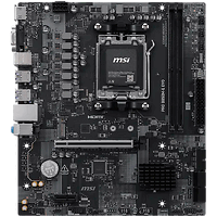 MSI PRO B850M-E EVO, mATX, Socket AM5, 2x DDR5 Dual Channel up to 8200(OC)MHz, 1x PCIe x16 slot, 1x M.2 slot, 4x USB 5Gbps, 2x USB 2.0, HDMI, VGA, 7.1 HD Audio, 2.5G LAN, 3Y