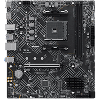 MSI PRO B550M-B, M-ATX, Socket AM4, 2 DIMM, Dual Channel DDR4 up to 4600+(OC)MHz, 1x PCIe 4.0 x16 slot, 2x M.2 slots, 4x USB 3.2 Gen 1, 2x USB 2.0, 1x HDMI,1x DP, 1G LAN, 7.1 Audio, 3Y