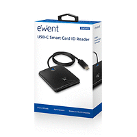Четец на смарт карти Ewent EW1055, USB 3.2 Gen 1