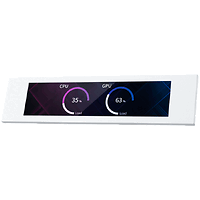 9" LCD Screen Kit - White EN48685 (WH,For Pano II Series White Chassis,Magnetic Bracket,HDMI & USB Cable,Brown Box)