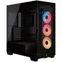 CORSAIR 3500X RSR ARGB Tempered Glass Mid-Tower, Black