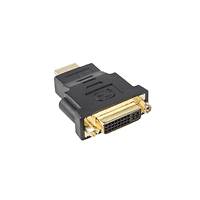 Адаптер, Lanberg adapter HDMI (m) -> DVI-D (f) (24+5) single link, black