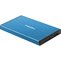 Чекмедже за SSD/HDD 2.5’’, Natec Rhino Go, USB 3.0, син
