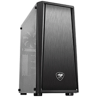Chassis COUGAR MX340, Middle Tower, Mini ITX / Micro ATX / ATX, Dimension (WxHxD) 208 x 450 x 405 (mm), USB3.0 x 1 / USB2.0 x 2, Mic x 1 , Audio x 1, PSU Standard ATX PS2