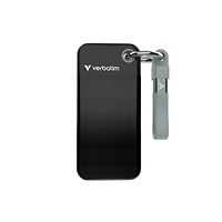 Verbatim Pocket SSD USB 3.2 Gen 2 1TB Black/Grey