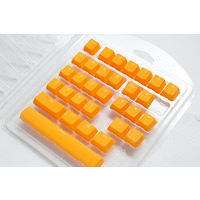 Капачки за механична клавиатура Ducky Yellow 31-Keycap Set Rubber Backlit Double-Shot US Layout