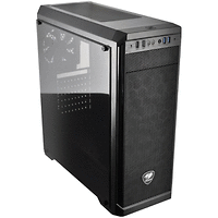 Chassis COUGAR MX330-G Mid-Tower, Mini-ITX/Micro-ATX/ATX, Max. Graphics Card Length-350mm/12.8 (Inch), Max. CPU Cooler Height-155mm/6.1 (Inch), CM, Tempered Glass, USB3.0x2/USB2.0