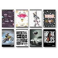 Тетрадка с телчета А4, 80л, ШР