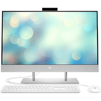 HP All-in-One 27-dp1009nu Natural Silver, AMD Ryzen 7 4700U(2Ghz, up to 4.1GH/8MB/8C), 27&quot; FHD UWVA AG+FHD Camera, 16GB 3200Mhz 1DIMM, 1TB SSD, WiFi a/c + BT 5, White USB Mouse &amp; Keyboard, Fr
