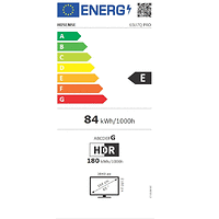 Hisense 65&quot;U7Q Pro, 4K Ultra HD 3840x2160, ULED, FALD, Quantum Dot, 165Hz, IPS, HDR 10+, HLG, Dolby Vision IQ, Dolby Atmos, Smart TV, WiFi 5GHz, WiFi Direct, BT, Anyview Cast,light sensor,Solar P