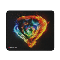 Подложка за мишка, Genesis Mouse Pad Carbon 500 M Fire G2 300 x 250mm
