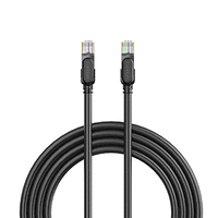 Кабел Earldom ET-NW1 LAN - LAN, CAT6 UTP, 5м, Черен
