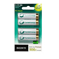 Батерия, Sony NHAAB4K Rechargeable 4*2000 BLUE 1 брой