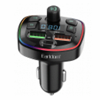 FM Трансмитер Earldom ET-M71, Bluetooth, USB, 3.1A, Черен
