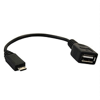 КАБЕЛ MICRO USB B MALE- USB A FEMALE 